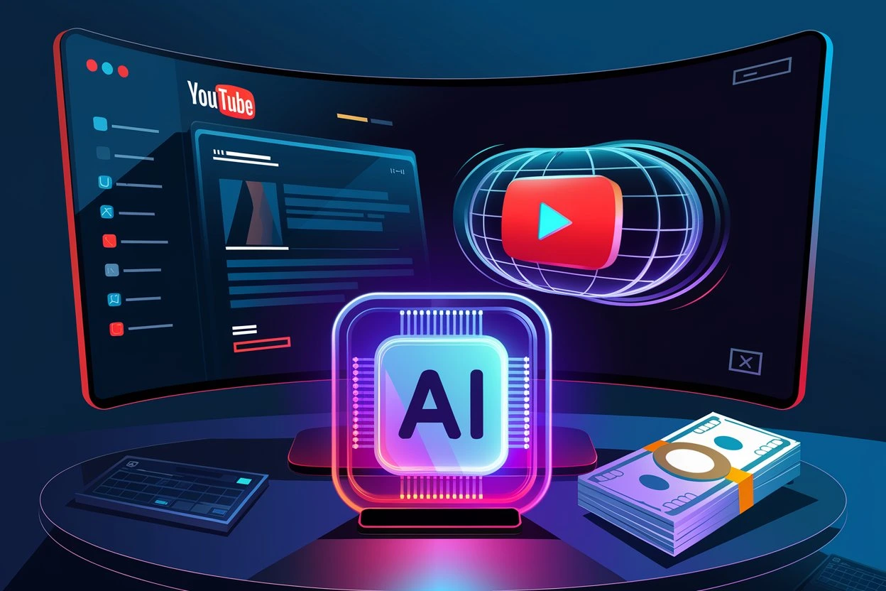 Discover how to earn from YouTube using AI tools in 2025. Learn smart strategies by Vipas Digital Pvt Ltd – the best digital marketing company in 2025.